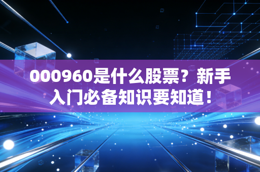 000960是什么股票?新手入门必备知识要知道!