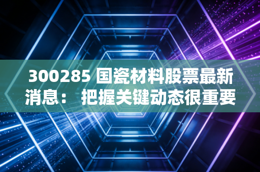 300285 国瓷材料股票最新消息： 把握关键动态很重要！