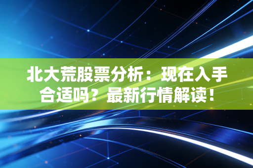 北大荒股票分析：现在入手合适吗？最新行情解读！