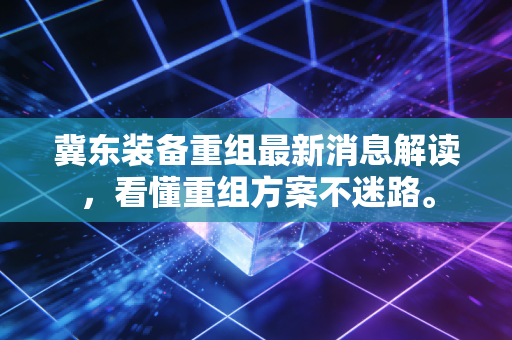冀东装备重组最新消息解读，看懂重组方案不迷路。