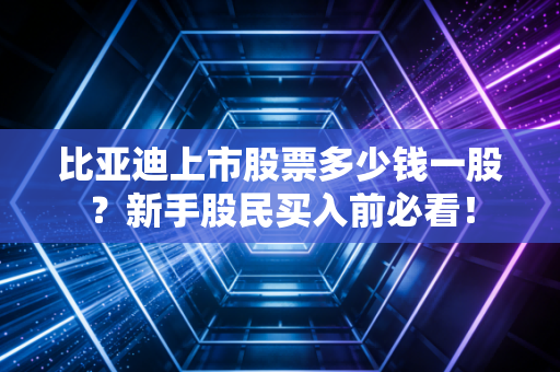 比亚迪上市股票多少钱一股？新手股民买入前必看！
