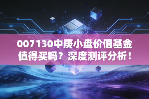 007130中庚小盘价值基金值得买吗?深度测评分析!