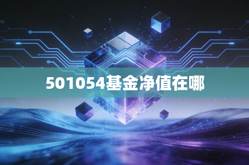 501054基金净值在哪