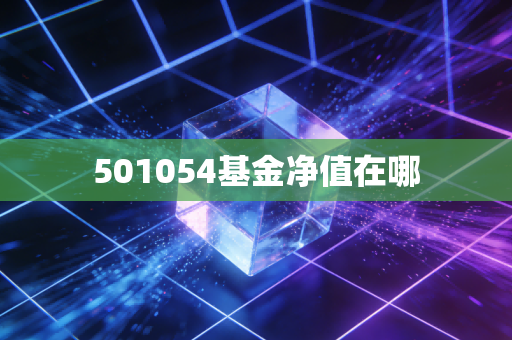 501054基金净值在哪