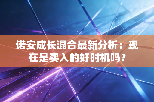 诺安成长混合最新分析:现在是买入的好时机吗?