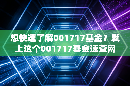 想快速了解001717基金?就上这个001717基金速查网!