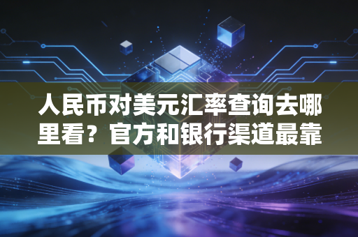 人民币对美元汇率查询去哪里看?官方和银行渠道最靠谱!