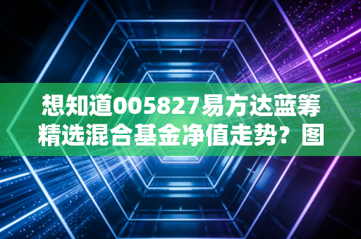 想知道005827易方达蓝筹精选混合基金净值走势?图表分析很简单!