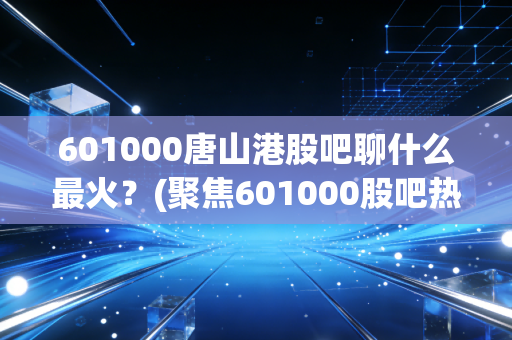 601000唐山港股吧聊什么最火？(聚焦601000股吧热点)