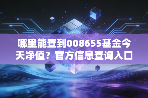 哪里能查到008655基金今天净值?官方信息查询入口在这。