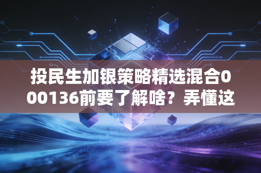 投民生加银策略精选混合000136前要了解啥？弄懂这几点投资不迷糊！