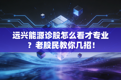远兴能源诊股怎么看才专业?老股民教你几招!