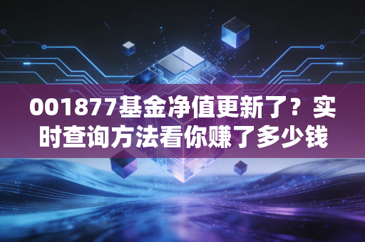 001877基金净值更新了？实时查询方法看你赚了多少钱！