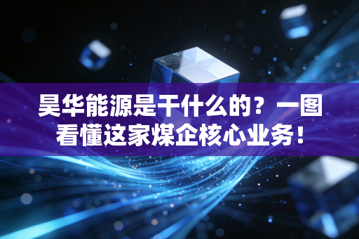 昊华能源是干什么的？一图看懂这家煤企核心业务！