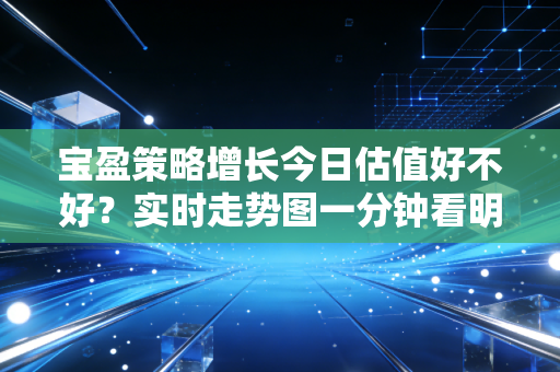 宝盈策略增长今日估值好不好？实时走势图一分钟看明白