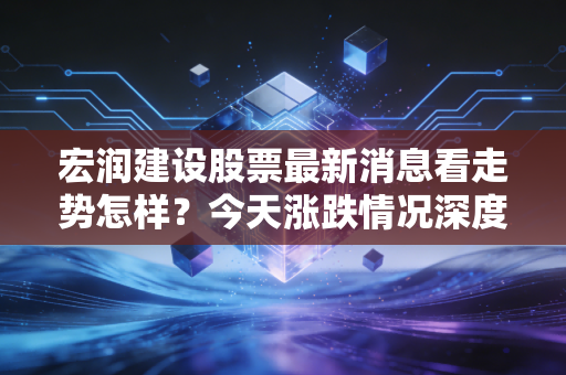 宏润建设股票最新消息看走势怎样？今天涨跌情况深度解析