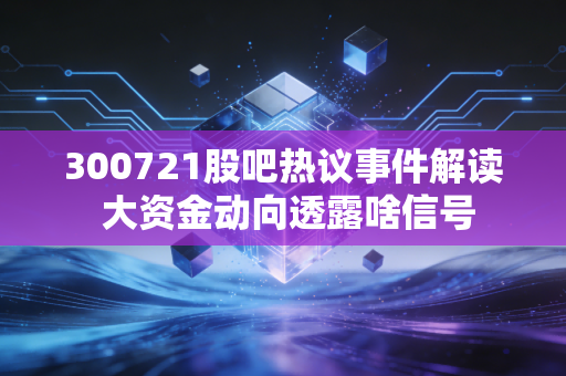 300721股吧热议事件解读 大资金动向透露啥信号