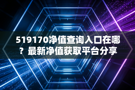 519170净值查询入口在哪？最新净值获取平台分享