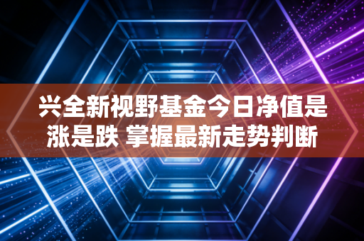 兴全新视野基金今日净值是涨是跌 掌握最新走势判断盈亏