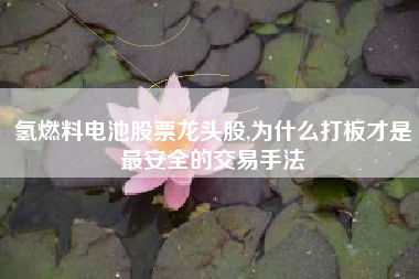 氢燃料电池股票龙头股,为什么打板才是最安全的交易手法