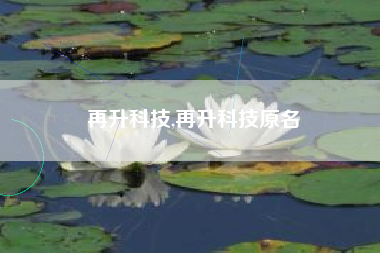 再升科技,再升科技原名