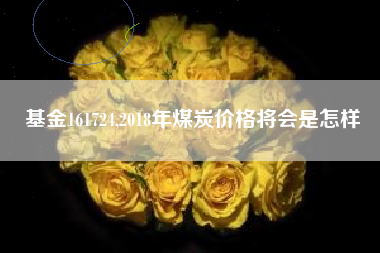基金161724,2018年煤炭价格将会是怎样