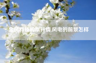 金风科技股票行情,风电的前景怎样