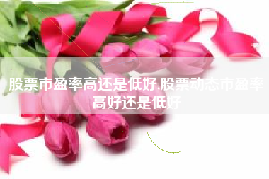 股票市盈率高还是低好,股票动态市盈率高好还是低好