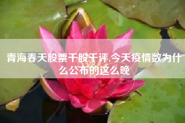 青海春天股票千股千评,今天疫情数为什么公布的这么晚
