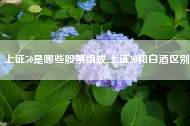 上证50是哪些股票组成,上证50和白酒区别