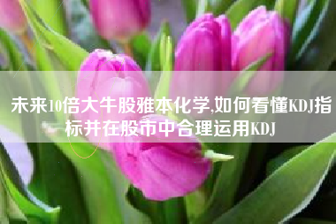 未来10倍大牛股雅本化学,如何看懂KDJ指标并在股市中合理运用KDJ