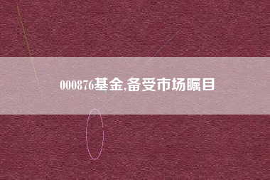 000876基金,备受市场瞩目