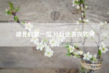 湖北股票一览,分行业表现如何