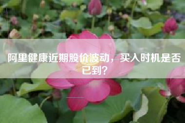阿里健康近期股价波动，买入时机是否已到？