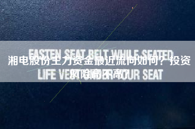 湘电股份主力资金最近流向如何？投资风险高不高？