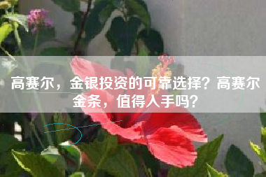 高赛尔，金银投资的可靠选择？高赛尔金条，值得入手吗？