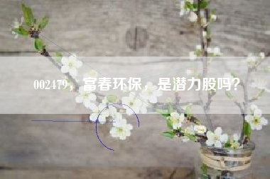 002479,富春环保,是潜力股吗?