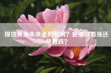 现货黄金未来走势如何？是继续看涨还是看跌？