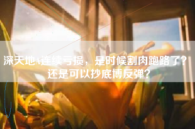 深天地A连续亏损，是时候割肉跑路了？ 还是可以抄底博反弹？